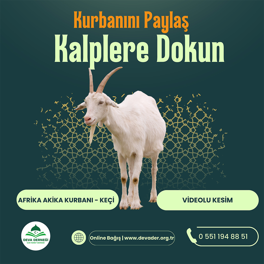 AFRİKA AKİKA KURBANI - KEÇİ