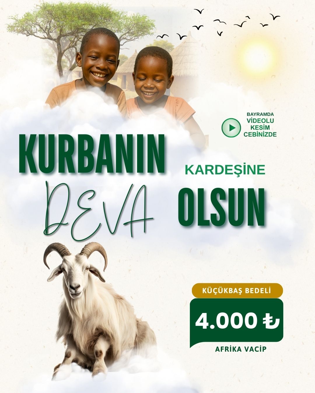 KÜÇÜKBAŞ VACİP KURBAN BAĞIŞI